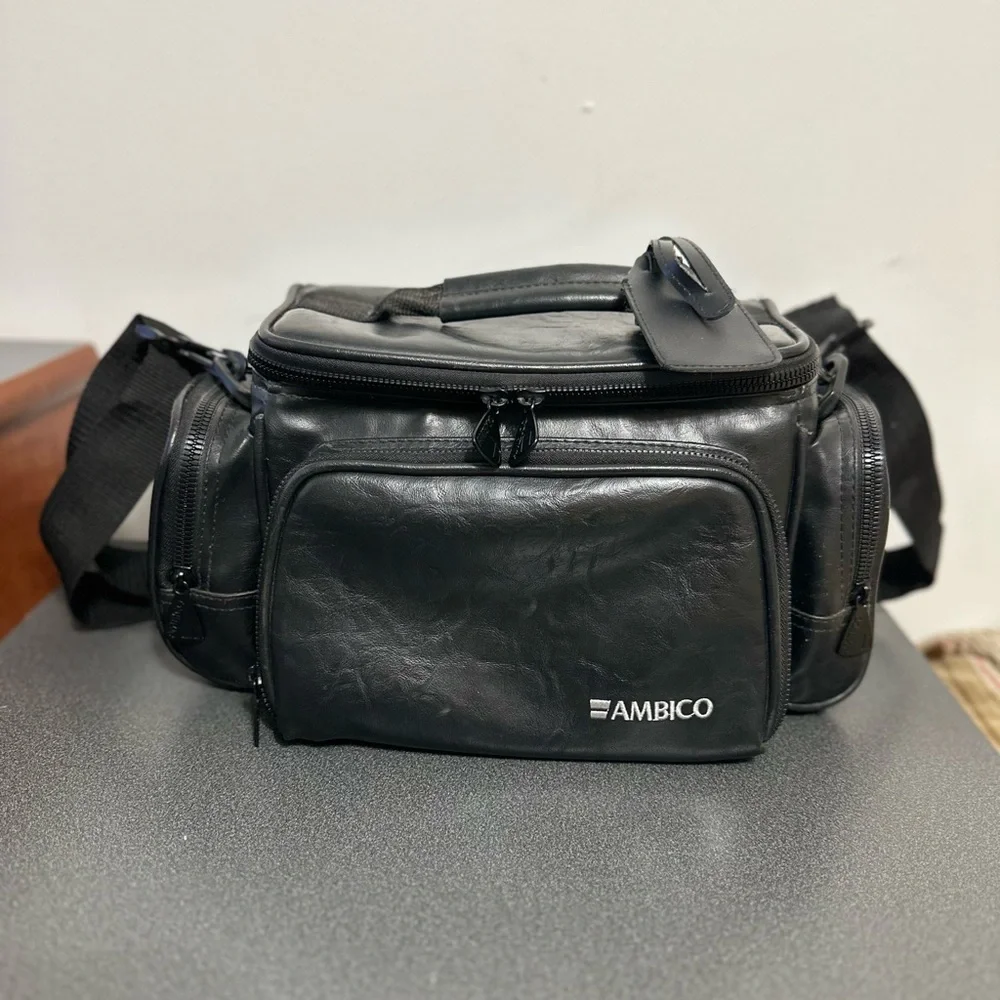 Ambico Signature Series Padded Camera Gear Camcorder Bag VHS-C/8mm (V-4465)